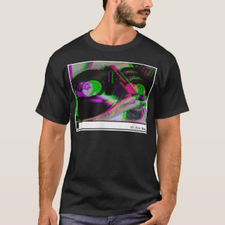 Camiseta Retro Vintage Music Records Vinyl Record Player Ae