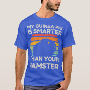 Camiseta Retro Vintage My Guinea Pig Is Smarter Than Your H