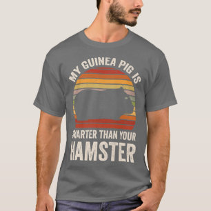 Camiseta Retro Vintage My Guinea Pig is Smarter than Your H