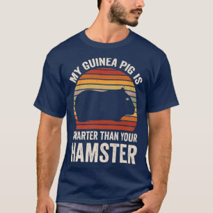 Camiseta Retro Vintage My Guinea Pig is Smarter than Your H