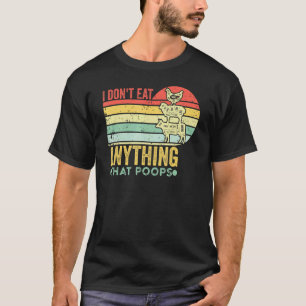 Camiseta Retro Vintage No Como Nada Que Hace Caca Vega