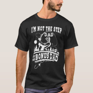 Camiseta Retro Vintage No Soy El Padrastro Soy El Papá Bonu