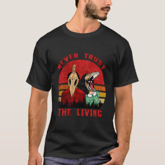 Camiseta Retro Vintage Nunca Confió En El Gótico Vivo Y Aso