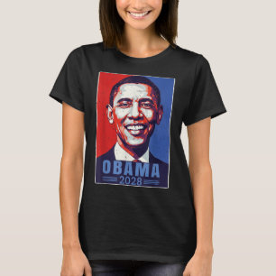 Camiseta Retro vintage Obama 2028 48º presidente América yo