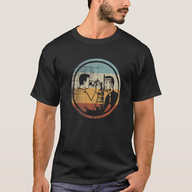 Camiseta Retro Vintage Optometrist Optician (Anverso)