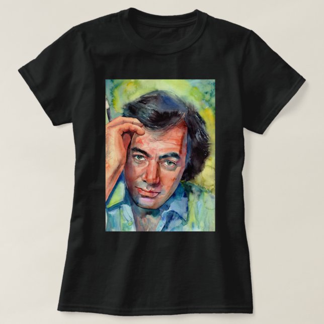 Camiseta Retro Vintage Para Siempre En Jeans Azules (Diseño del anverso)