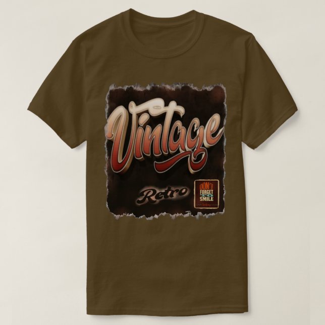 Camiseta Retro vintage por mxx (Diseño del anverso)
