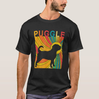 Camiseta Retro Vintage Puggle T Shirt
