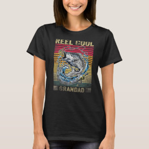 Camiseta Retro Vintage Reel Guay Grandad Día del Padre para