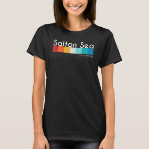 Camiseta Retro Vintage Salton Sea Ca California Mujeres S