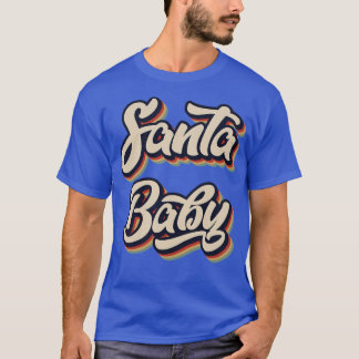 Camiseta Retro Vintage Santa Baby