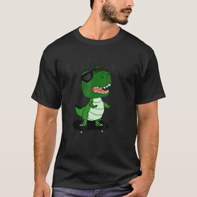 Camiseta Retro Vintage Santa Cruz Dinosaur Skateboard St (Anverso)