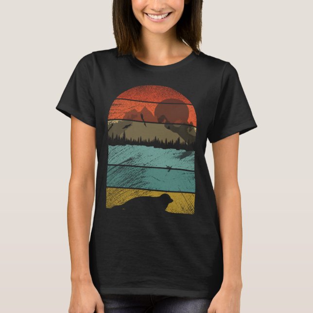 Camiseta Retro vintage Seal  and cute animal (Anverso)
