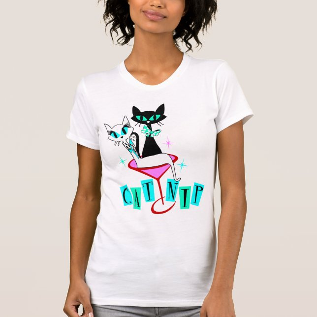 Camiseta Retro Vintage Sexton Atómico CatNip (Anverso)