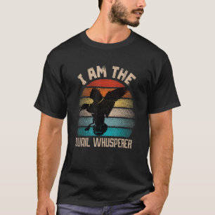 Camiseta Retro Vintage Soy La Cacería De Aves Quail Whisper