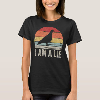 Camiseta Retro vintage: Soy un pájaro de camisas mentirosas