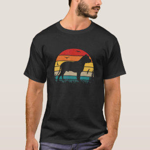 Camiseta Retro Vintage Staffy Amstaff American Staffordshir