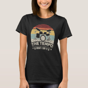 Camiseta Retro Vintage Tambor Es Lo Que Digo
