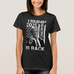 Camiseta Retro Vintage Trump América Está De vuelta 2025 Tr