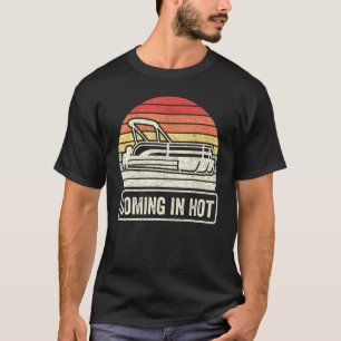 Camiseta Retro Vintage Viene En Pontón Caliente
