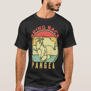 Camiseta Retro Vintage Vuelve Pangea Geólogo Geología