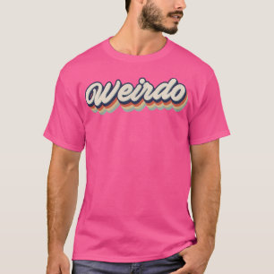 Camiseta Retro Vintage Weirdo