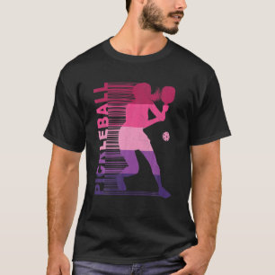 Camiseta Retro Vintage Women Pickleball Player