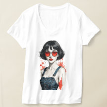 Retro Vintage Y2K Women's T-Shirt –80s 90s Pop Art