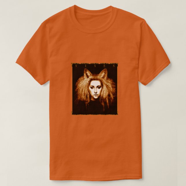 Camiseta retro Vixen Fox Chica (Diseño del anverso)
