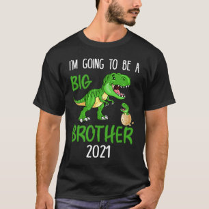 Camiseta Retro Voy a ser un hermano mayor 2022 Saurus Re
