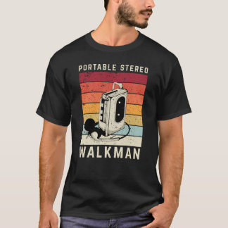 Camiseta Retro Walkman Music