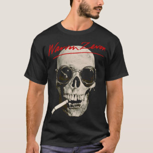 Camiseta Retro Warren Art Zevon Impresionante Para Ventilad
