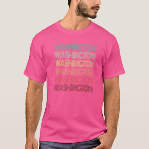 Camiseta Retro Washington Home State Roots Seattle Family P