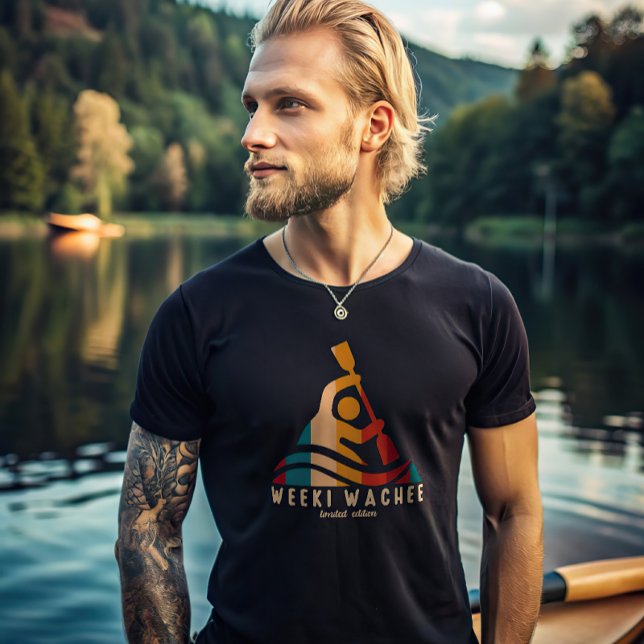 Camiseta Retro Weeki Wachee Kayaking (Subido por el creador)