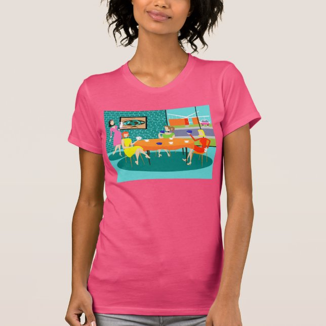Camiseta Retro Weekly de juego de cartas para muje (Anverso)