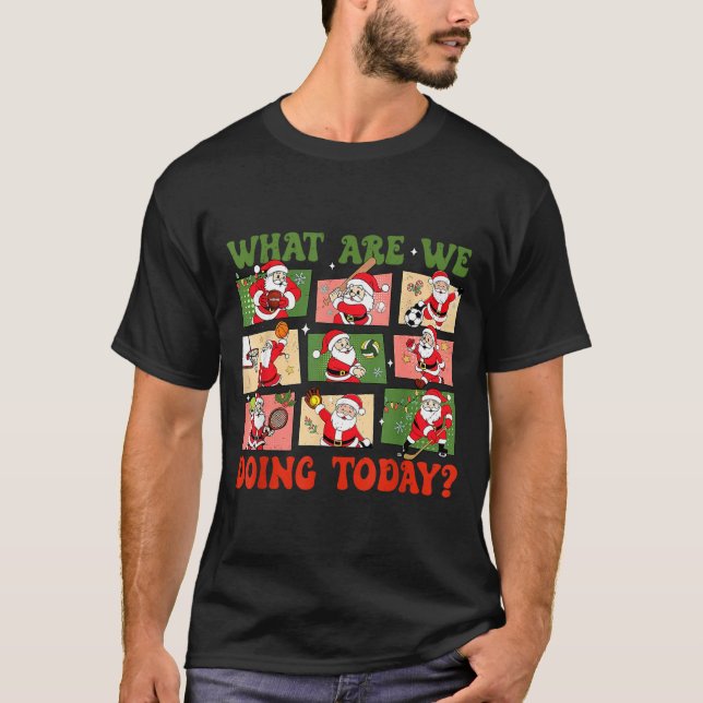 Camiseta Retro What Are We Doing Today Santa Pe Teacher Tea (Anverso)