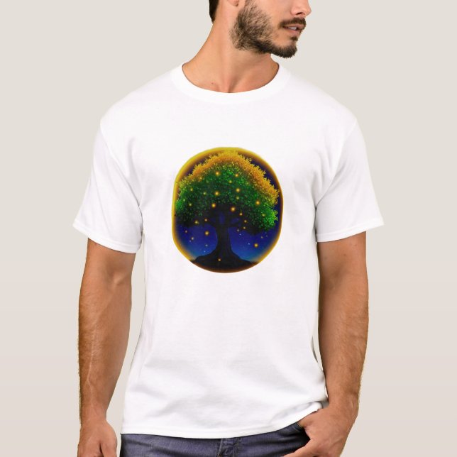 Camiseta Retro Whisper Sunflower – Hand-Textured Botanical  (Anverso)