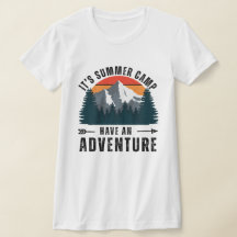 Retro White Pink Gray Mountain Adventure Slim Fit