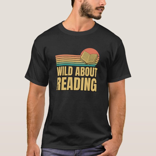 Camiseta Retro Wild Acerca De Leer Al Profesor De Vuelta A  (Anverso)