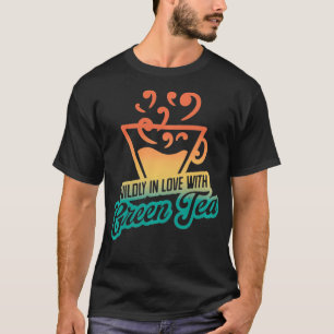 Camiseta Retro Wild In Love Con Green Tea Enthusiast Des