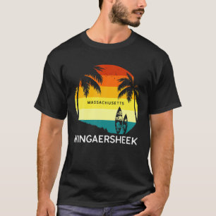 Camiseta Retro Wingaersheek Beach Vintage Surf Palm 70S Ven
