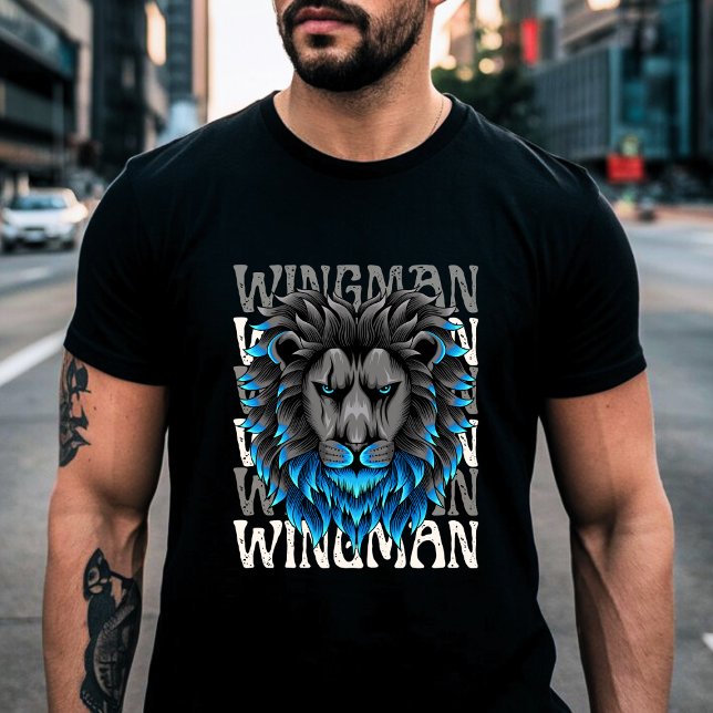 Camiseta Retro Wingman – Los Hermanos Te Cubren La (Subido por el creador)