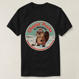 Camiseta Retro Winnipeg Beaver Hockey