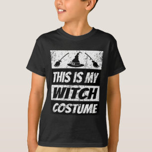 Camiseta Retro Witch Halloween Grupo Costume Spook