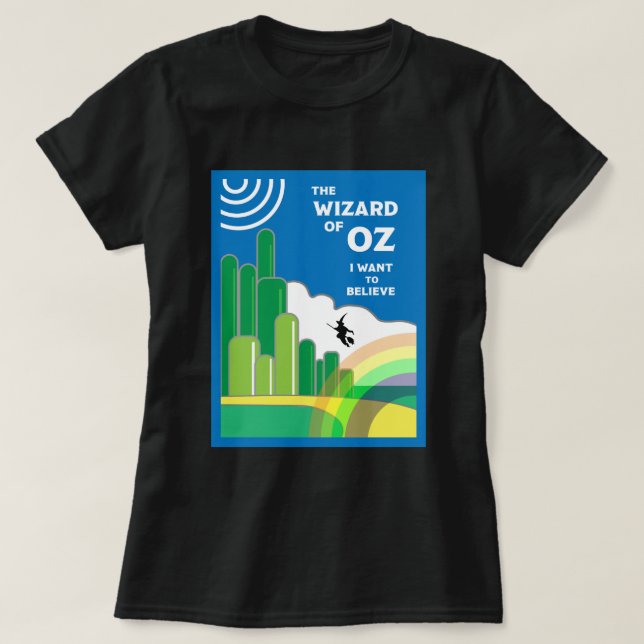 Camiseta Retro Wizard Of Oz Awesome For Movie Fan (Diseño del anverso)