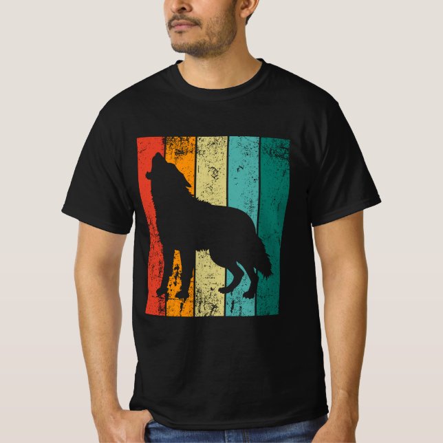 Camiseta Retro Wolf (Anverso)