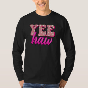 Camiseta Retro Yee Haw Howdy Rodeo País Occidental Sur