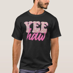 Camiseta Retro Yee Haw Howdy Rodeo País Occidental Sur