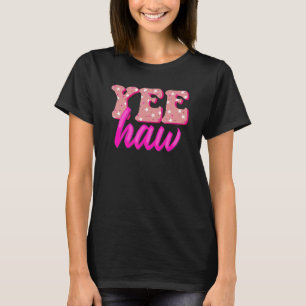 Camiseta Retro Yee Haw Howdy Rodeo País Occidental Sur
