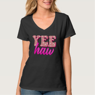 Camiseta Retro Yee Haw Howdy Rodeo País Occidental Sur